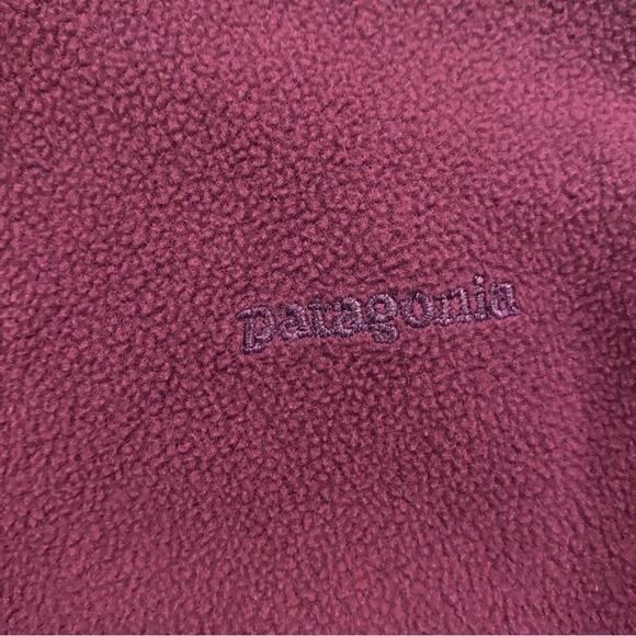 Patagonia Synchilla Women’s Purple 1/4 Zip Light Fleece Pullover Jacket Size XS - Picture 4 of 10